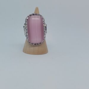 Paparazzi Pink Gem Silver Ring